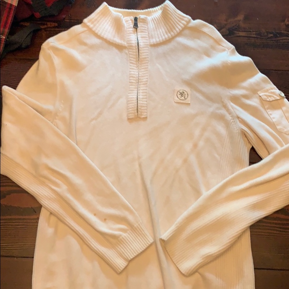 Express cream sweater